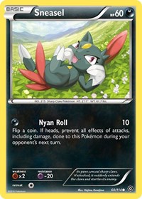 Sneasel (60/114) [XY - Steam Siege]