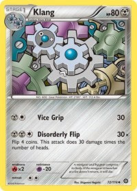 Klang (72/114) [XY - Steam Siege]