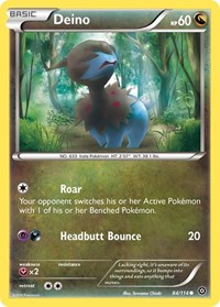 Deino (84/114) [XY - Steam Siege]