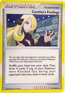 Cynthia's Feelings (Cosmos Holofoil) (131/146) [Miscellaneous Cards & Products]