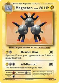 Magneton (38/108) [XY - Evolutions]
