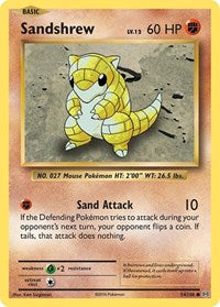 Sandshrew (54/108) [XY - Evolutions]