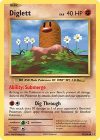 Diglett (55/108) [XY - Evolutions]