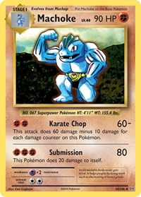 Machoke (58/108) [XY - Evolutions]