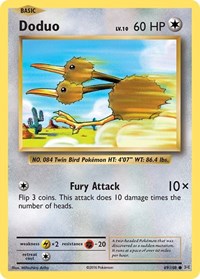 Doduo (69/108) [XY - Evolutions]