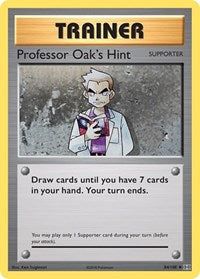 Professor Oak's Hint (84/108) [XY - Evolutions]