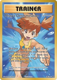 Misty's Determination (Full Art) (108/108) [XY - Evolutions]