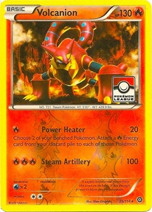 Volcanion - 25/114 (Pokemon League) (025/114) [League & Championship Cards]