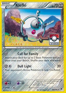 Klefki - 66/119 (Pokemon League) [1st Place] (066/119) [League & Championship Cards]