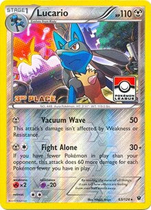Lucario - 63/124 (Pokemon League) [3rd Place] (063/124) [League & Championship Cards]