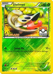 Shelmet - 8/111 (Pokemon League) [4th Place] (008/111) [League & Championship Cards]