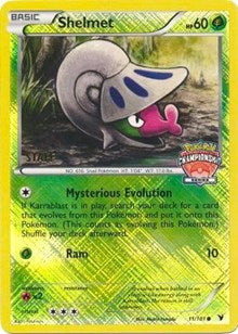 Shelmet 11/101 (Championship Series) [Staff] (011/101) [League & Championship Cards]