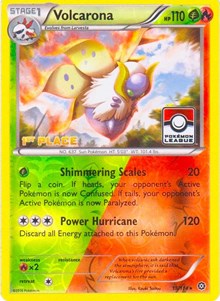 Volcarona (Pokémon League) [1st Place] (015/114) [League & Championship Cards]