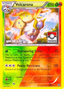 Volcarona - 15/114 (Pokemon League) [2nd Place] (015/114) [League & Championship Cards]