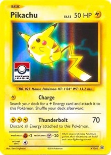Pikachu - XY202 (Pokemon League) (XY202) [League & Championship Cards]