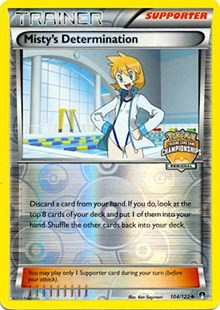 Misty's Determination - 104/122 (Regional Championships) (104/122) [League & Championship Cards]