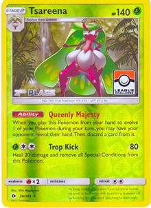 Tsareena - 20/149 (League Challenge) [2nd Place] (020/149) [League & Championship Cards]