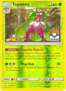 Tsareena - 20/149 (League Challenge) [3rd Place] (020/149) [League & Championship Cards]