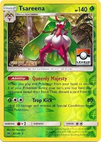 Tsareena - 20/149 (League Challenge) [4th Place] (020/149) [League & Championship Cards]