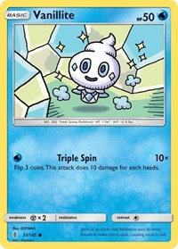 Vanillite (33/145) [SM - Guardians Rising]
