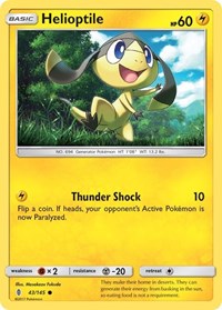 Helioptile (43/145) [SM - Guardians Rising]
