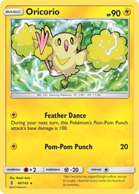 Oricorio (46) (46/145) [SM - Guardians Rising]