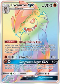 Lycanroc GX (Secret) (156/145) [SM - Guardians Rising]