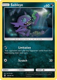 Sableye (80/145) [SM - Guardians Rising]