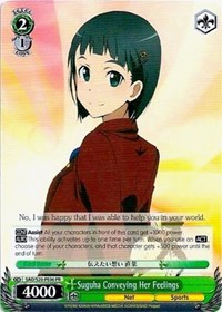 Suguha Conveying Her Feelings [Sword Art Online]