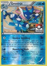 Greninja - 40/122 (Pokemon League) [4th Place] (040/122) [League & Championship Cards]