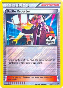 Battle Reporter - 88/111 (Pokemon League) (088/111) [League & Championship Cards]