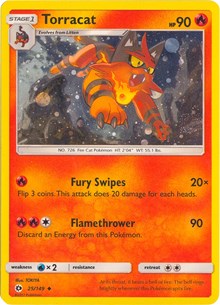 Torracat - 25/149 (Cosmos Holo) (025/149) [League & Championship Cards]
