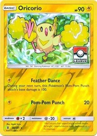 Oricorio - 46/145 (Pokemon League) (046/145) [League & Championship Cards]
