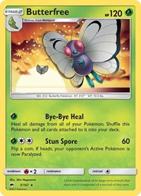 Butterfree (3/147) [SM - Burning Shadows]