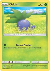 Oddish (4/147) [SM - Burning Shadows]