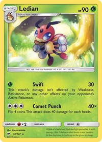 Ledian (10/147) [SM - Burning Shadows]