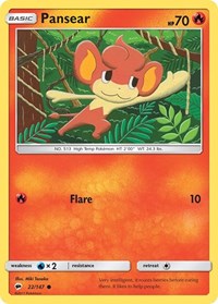 Pansear (22/147) [SM - Burning Shadows]