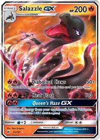 Salazzle GX (25/147) [SM - Burning Shadows]