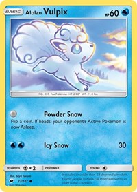 Alolan Vulpix (27/147) [SM - Burning Shadows]
