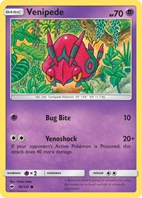 Venipede (56/147) [SM - Burning Shadows]