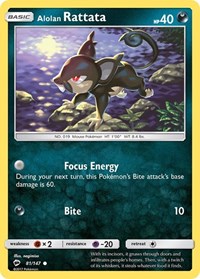 Alolan Rattata (81/147) [SM - Burning Shadows]