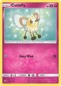 Cutiefly (95/147) [SM - Burning Shadows]