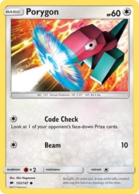 Porygon (103/147) [SM - Burning Shadows]