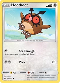 Hoothoot (106/147) [SM - Burning Shadows]