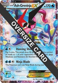 Ash-Greninja EX (XY Black Star Promos) (XY133) [Jumbo Cards]
