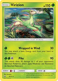 Virizion (8/73) [Shining Legends]