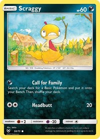 Scraggy (50/73) [Shining Legends]