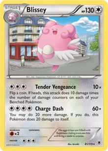 Blissey - 81/119 (Cosmos Holo) (081/119) [Miscellaneous Cards & Products]