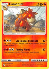 Camerupt (14/111) [SM - Crimson Invasion]