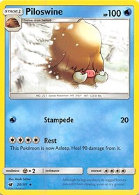 Piloswine (20/111) [SM - Crimson Invasion]